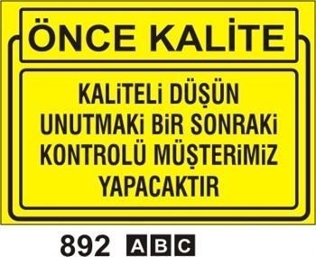 Önce Kalite