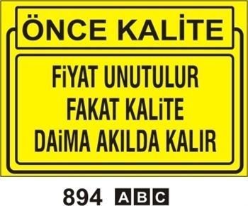 Önce Kalite