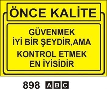 Önce Kalite