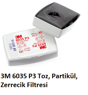 3M 6035 P3 Solo Filtre (1 Çift)