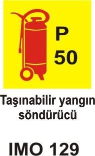 Taşınabilir Yangın Söndürücü P50