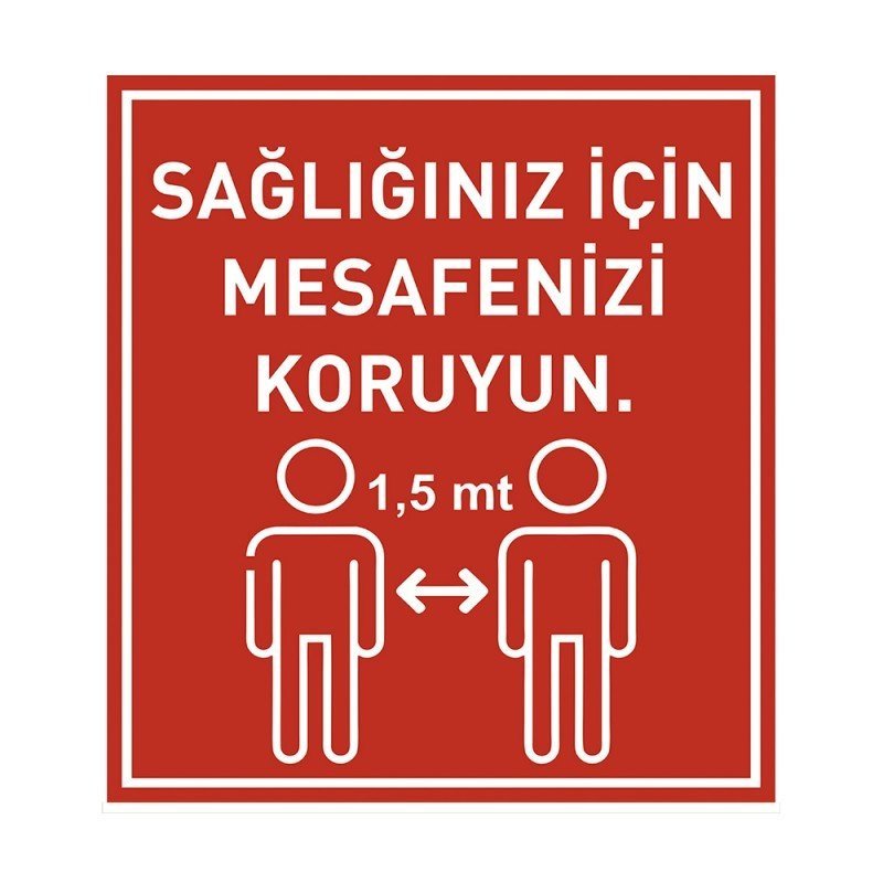 Sağlığımız için Sosyal Mesafeyi Koruyalım