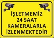 İşletmemiz 24 Saat Kameralarla İzlenmektedir