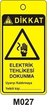 Elektrik Tehlikesi Dokunma