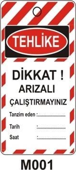 Dikkat Arızalı Çalıştırmayınız