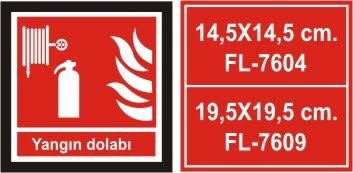 Yangın Dolabı Levhası Fotolümen