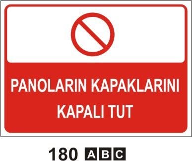 Panoların Kapaklarını Kapalı Tut