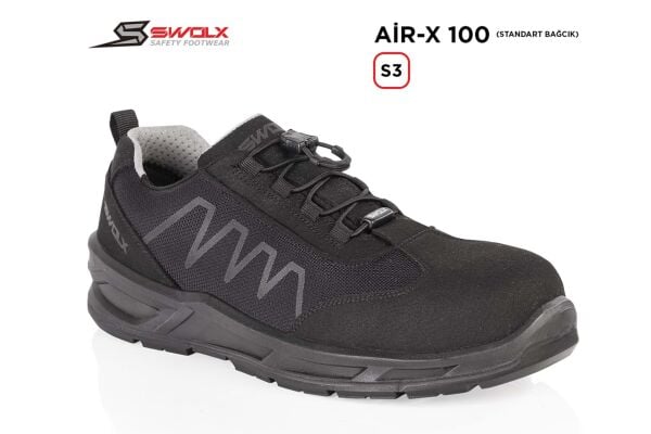 SWOLX  Air-X 100 S3 Standart Bağcık İş Ayakkabısı