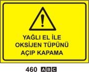 Yağlı El İle Oksijen Tüpünü Açıp Kapama