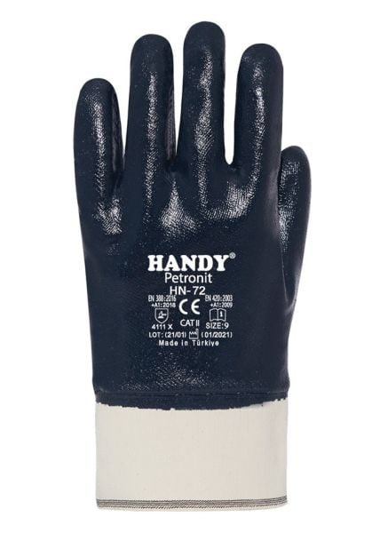 Handy Hn-72 Nitril Petrolcü Eldiveni