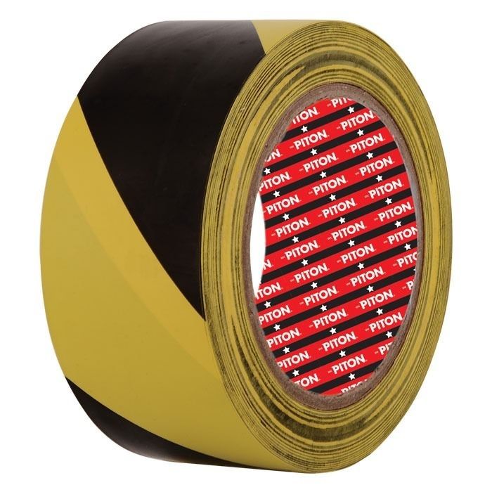 Yer İşaretleme Bandı Sarı-Siyah  50 mm x30 mt