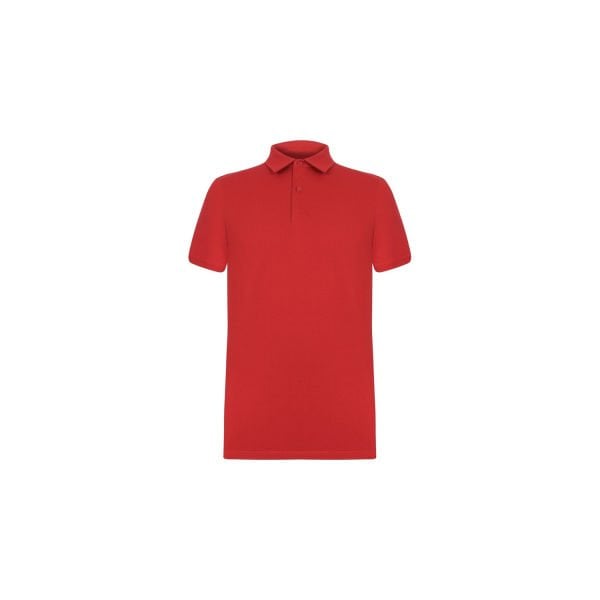 Polo Yaka Kırmızı T-Shirt