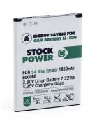 Stock Power Samsung Galaxy S4 Mini GT i9190 Batarya