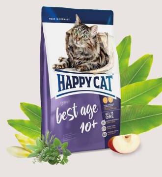 HAPPY CAT BEST AGE + 10 SENIOR 4 Kg