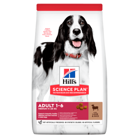 Hill's Science Plan Dog Adult 1-6 Advance Fitness Lamb 14 Kg