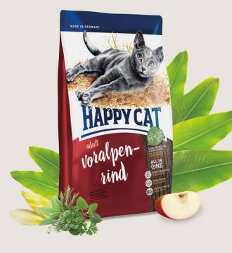 HAPPY CAT VORALPEN RIND BİFTEKLİ 4 Kg