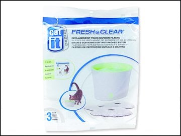 Hagen Cat It Fresh&Clear Su Pınarı Yedek Kartuş 3 Lü 55601