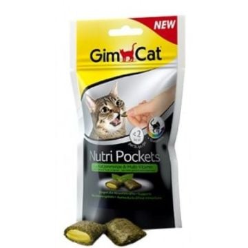 GIMCAT NUTRI POCKETS CATNIP KEDİ ÖDÜLÜ 60 GR