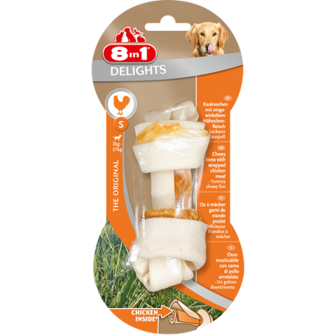 8 IN 1 DELIGHT CHICKEN BONES S 40 Gr **2403*