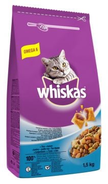 Whiskas Ton Balıklı Sebze Ve Etli Kuru Kedi Maması 14 Kg