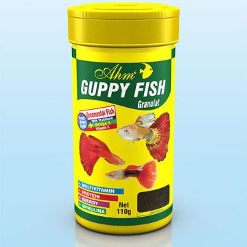 AHM GUPPY GRANUL FOOD 250 ML