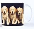 Retriever Pups ''Suspects'' Chunky Mug Kupa