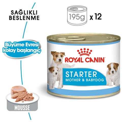 Royal Canin Starter Mother&Baby Dog Konserve 195 Gr