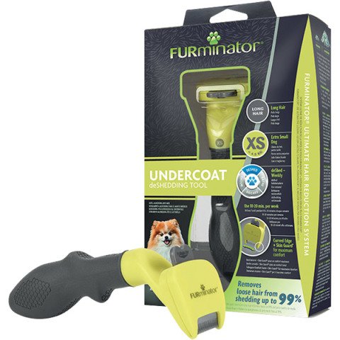 Furminator Uzun Tüylü Mini XS Köpek Tarağı