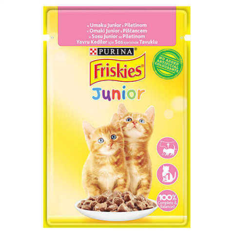 Friskies Tavuklu Pouch Yavru Kedi Maması 85 Gr