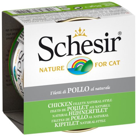 Schesir Tavuk Fileto Soslu Kedi Konservesi 85 Gr