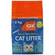 Ak Cat Compact Kedi Kumu İnce Taneli 5 Kg