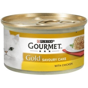 GOURMET GOLD SAVOURY CAKE TAVUK ETLİ 85 GR