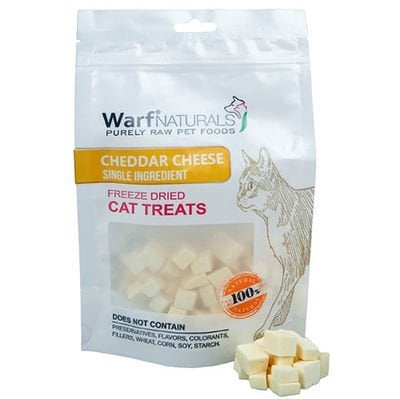 Warf Naturals Kaşarlı Kurutulmuş Kedi Ödülü 40 Gr