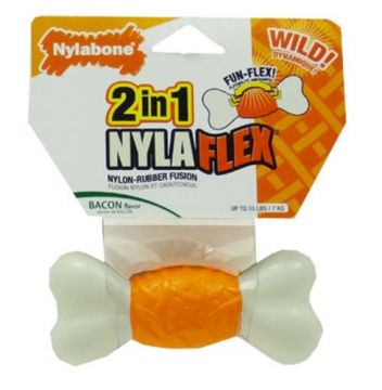 Nylabone Sert Kemik Domuzlu 10 cm