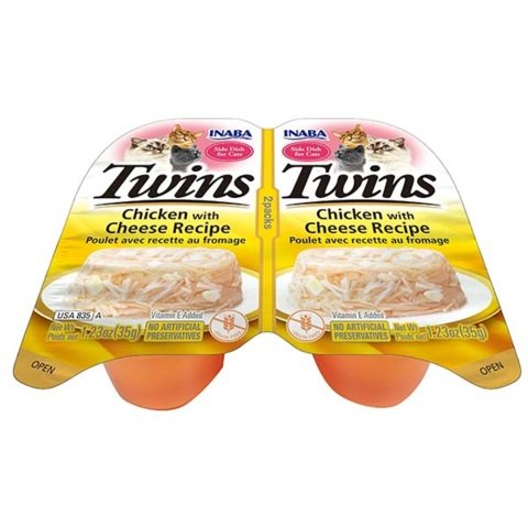 Twins Tavuklu ve Peynirli Kedi Ödül Jölesi 2 x 35 Gr