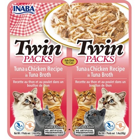 Twin Packs Ton Balıklı ve Tavuklu Kedi Çorbası 2 x 40 Gr