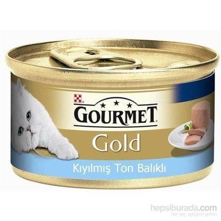 Gourmet Gold Ton Balıklı Kıyılmış Kedi Konserve Maması 85 Gr