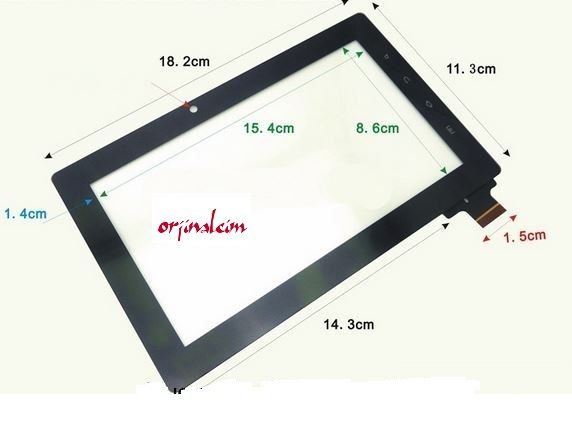 Freelander Tab PC PD10-PD20 Dokunmatik Panel ORJ 006