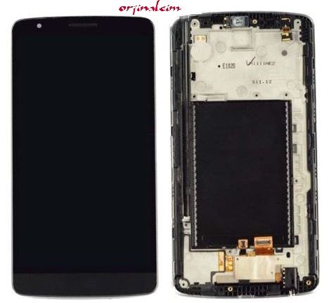 LG G3 Ekran Dokunmatik Takım Siyah