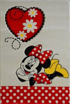 Disney Halı Antialerjik Çocuk Halısı 521Minnie 120x180 cm