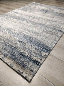 Eko Halı Como CM11 Gri Mavi Modern Halı 80x150 cm