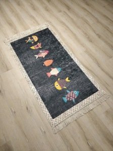 YamalıHome Style M1516-80X150-Mutfak Baskı Kilim 80x150 cm