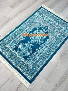 Merinos Halı Akyel Yumuşak İpeksi Akrilik Halı Seccade 80x125