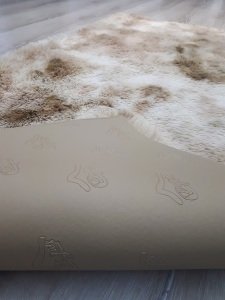 Doğuş Batik Tavşan Tüyü Bej Post Halı 80x140 cm