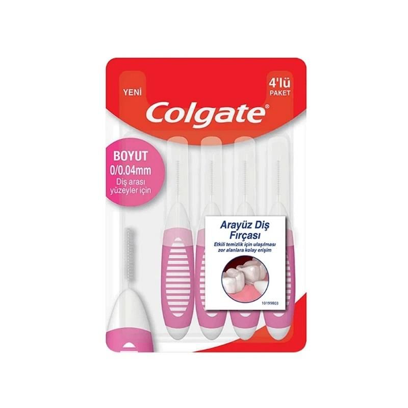 Colgate Arayüz Fırçası 4 mm 4 Adet