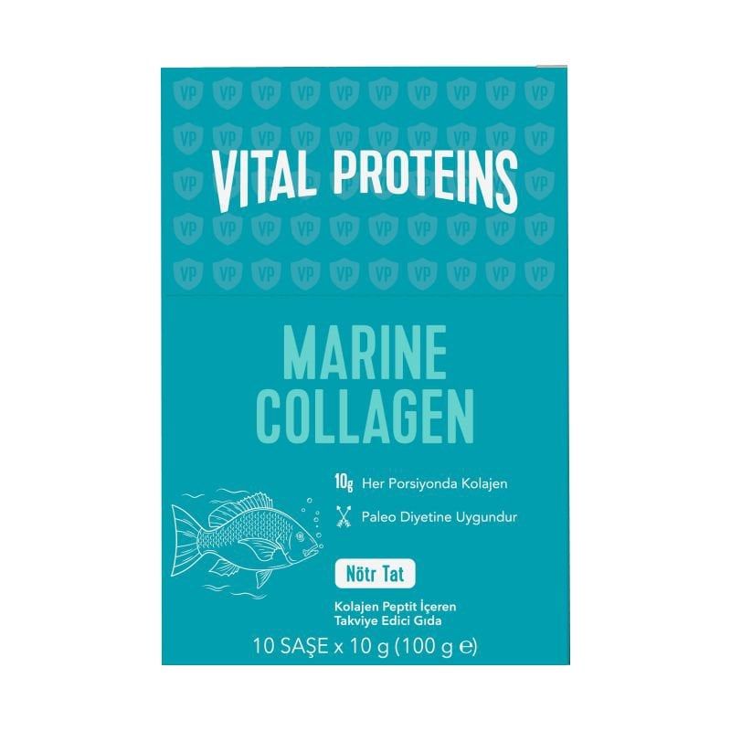 Vital Proteins Marine Collagen 10 Gr lık 10 Saşe