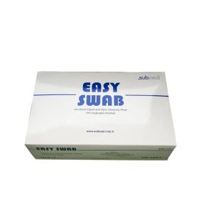 Submed Easy Swab Alkollü Mendil 13x18 El Temizleme Mendili 100 Adet