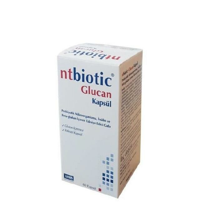 Ntbiotic Glucan Kapsül 60