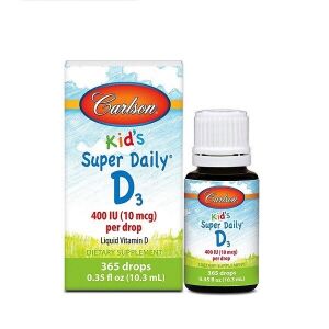 Carlson Kids Daily D3 400 IU Per Drop 10.3ml