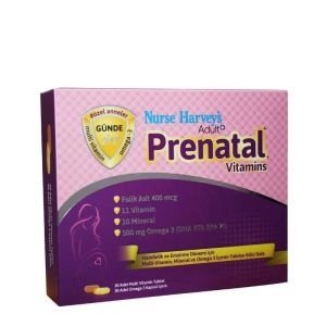 Nurse Harvey 's Adult Prenatal Vitamins 30 Tablet + 30 Kapsül